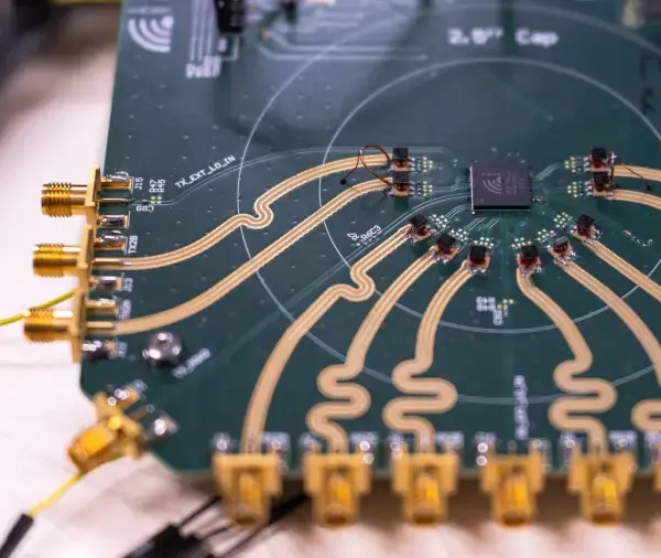 IMST präsentiert neuen Wideband Transceiver Chip bei ESA