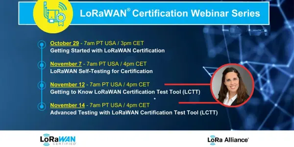 Effiziente LoRaWAN®-Zertifizierung leicht gemacht mit LCTT