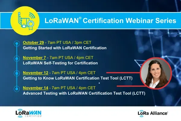 Effiziente LoRaWAN®-Zertifizierung leicht gemacht mit LCTT