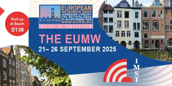 EUMW 2025 in Utrecht - besuchen Sie uns am Stand D138