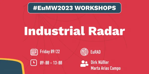 EuMW2023 Workshops zum Thema Industrie-Radar