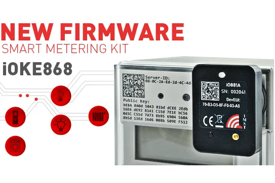 iOKE868 Smart Metering Kit - Firmware-Update