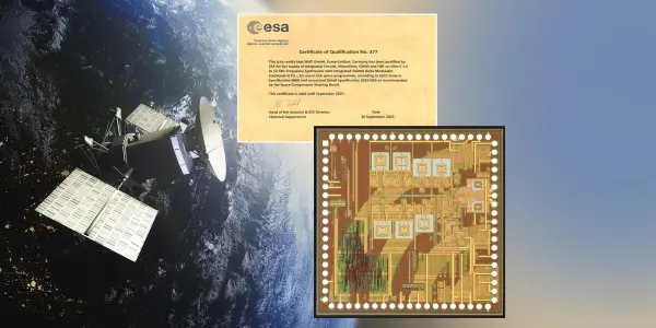 Strahlenfester Fractional-N-Synthesizer - ESA-qualifiziert